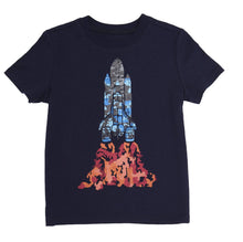 Load image into Gallery viewer, Camo Rocket Graphic T-Shirt