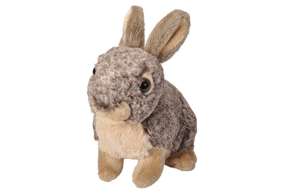 CK-Mini Bunny Stuffed Animal, 8 inches, soft premium plush by Wild Republic