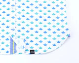 Load image into Gallery viewer, ORIGAMI SAILBOATS IN BLUE/GREEN