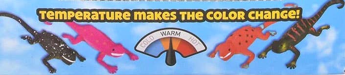 Lizard - Thermal Color Changing Toy