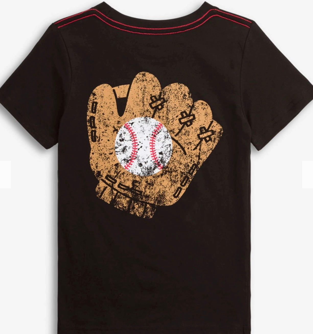 Graphic SS Tee-Black Baseball