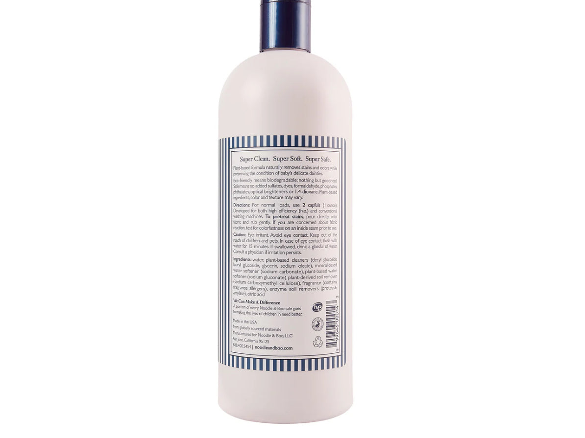 Ultra-Safe Laundry Detergent (32oz)-Noodle & Boo