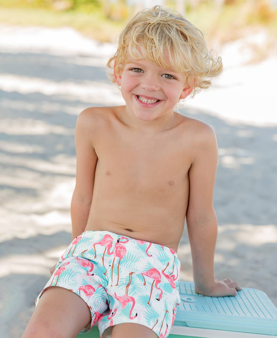 RuggedButts - Flamingo Swim Trunks