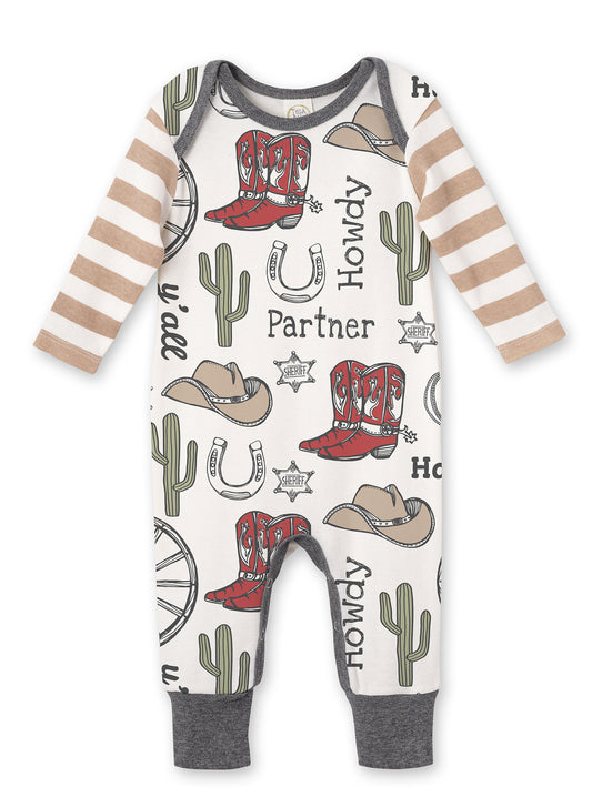 Howdy Partner Bamboo Romper