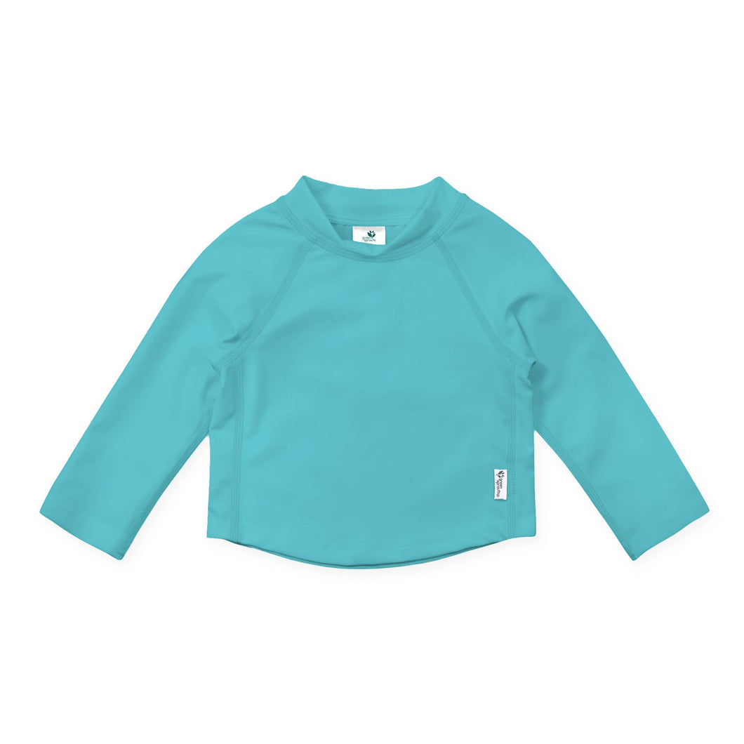 Green Sprouts - UPF50+ Rashguard Shirt-Aqua