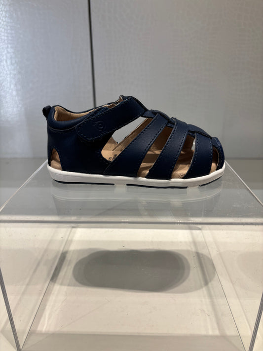 Old Soles Surf Sandal in denim; refined children's sandal with understated design