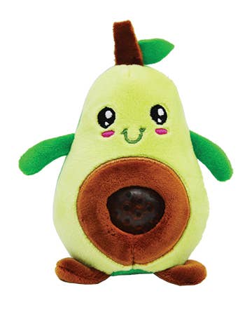 Jellyroos Guac plush stuffed animal from Streamline featuring soft plush material and gel-filled belly detail