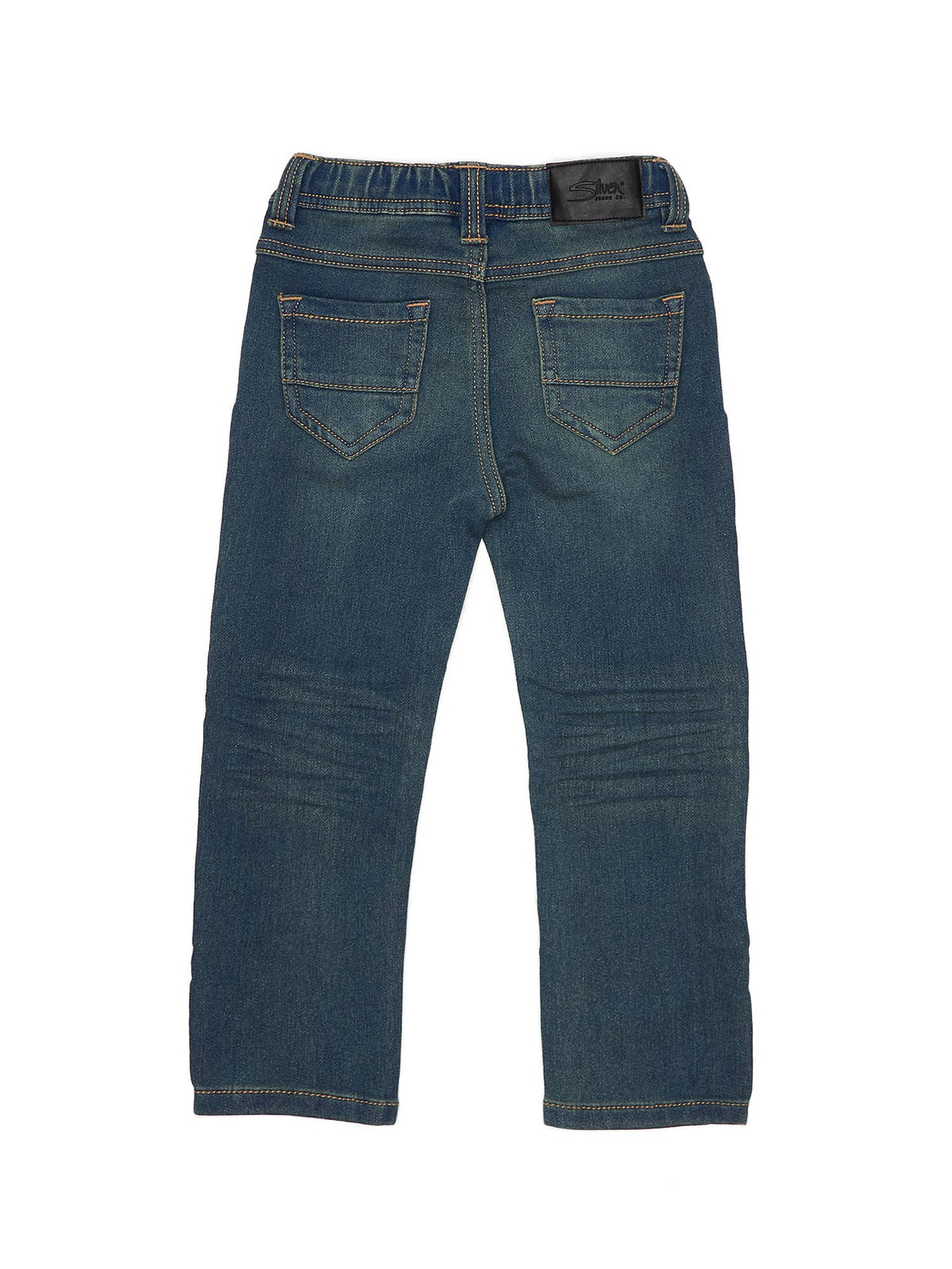 *Cairo Boys City Skinny Fit Knit Denim: INDIGO