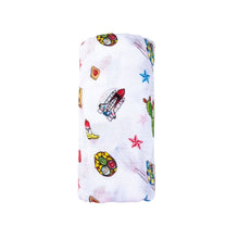 Load image into Gallery viewer, Little Hometown - Texas Baby Swaddle Blanket (Unisex)
