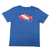 Load image into Gallery viewer, Saltwater Boys Company - Boys Dive Flag Graphic Tee SS- Navy
