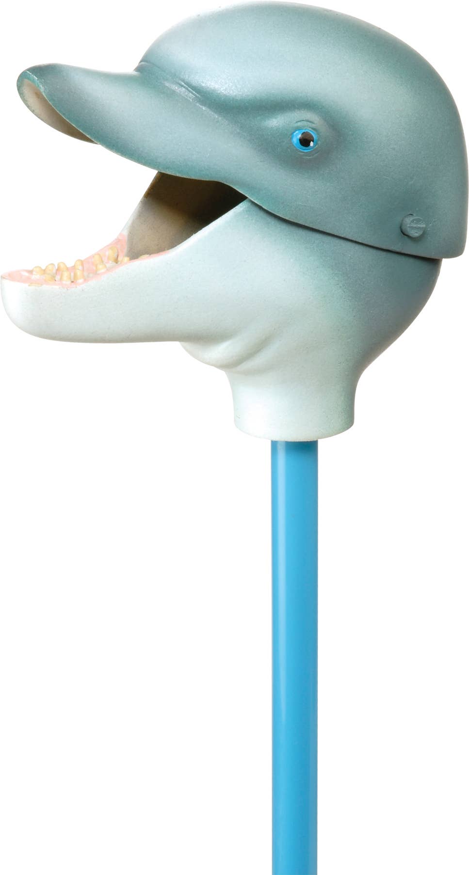 Pincher Dolphin 18-inch plush toy by Wild Republic with squeeze-trigger mechanism