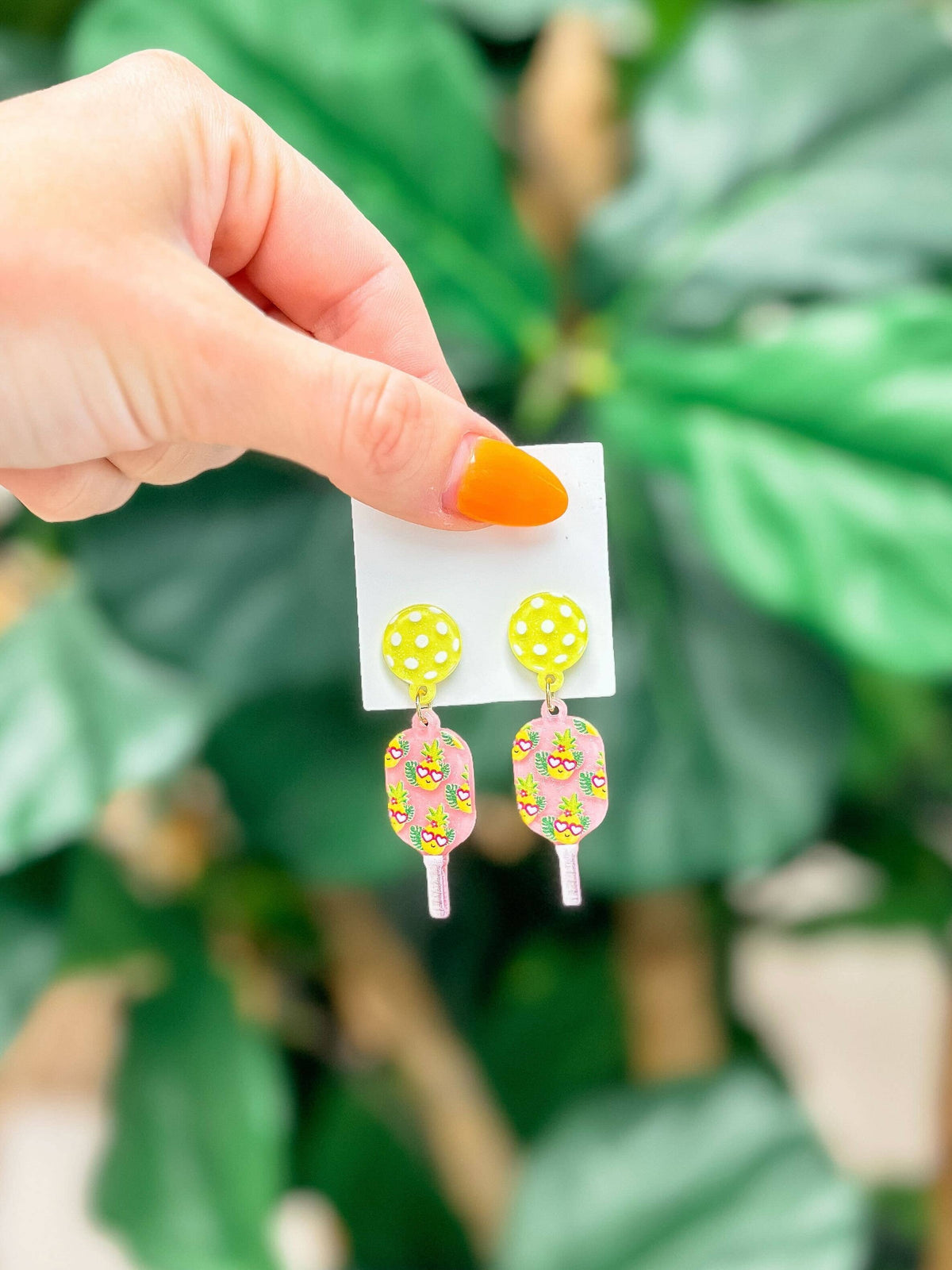Pickleball Dangle Earrings