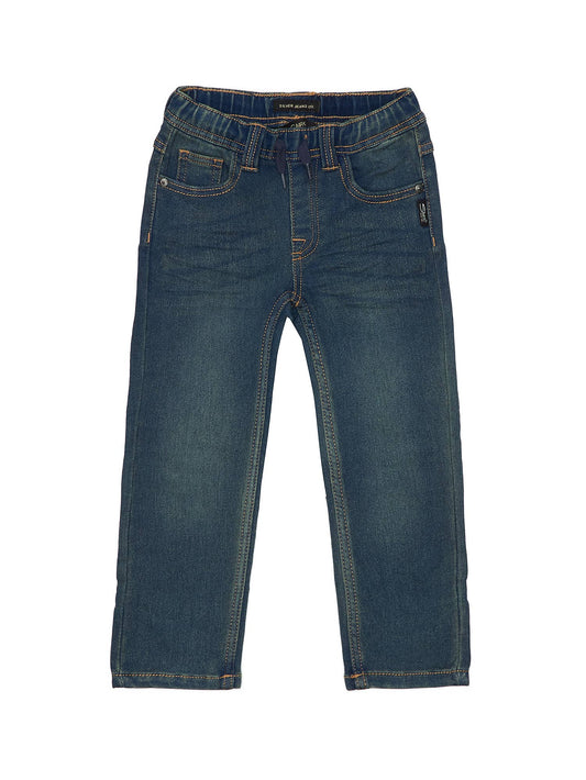 *Cairo Boys City Skinny Fit Knit Denim: INDIGO