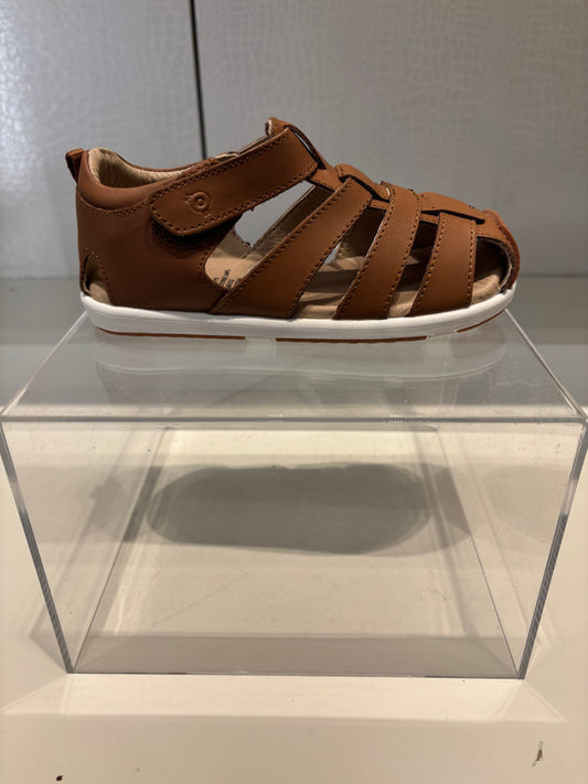 Old Soles Surf Sandal in Tan—refined children's sandal with heirloom-quality craftsmanship