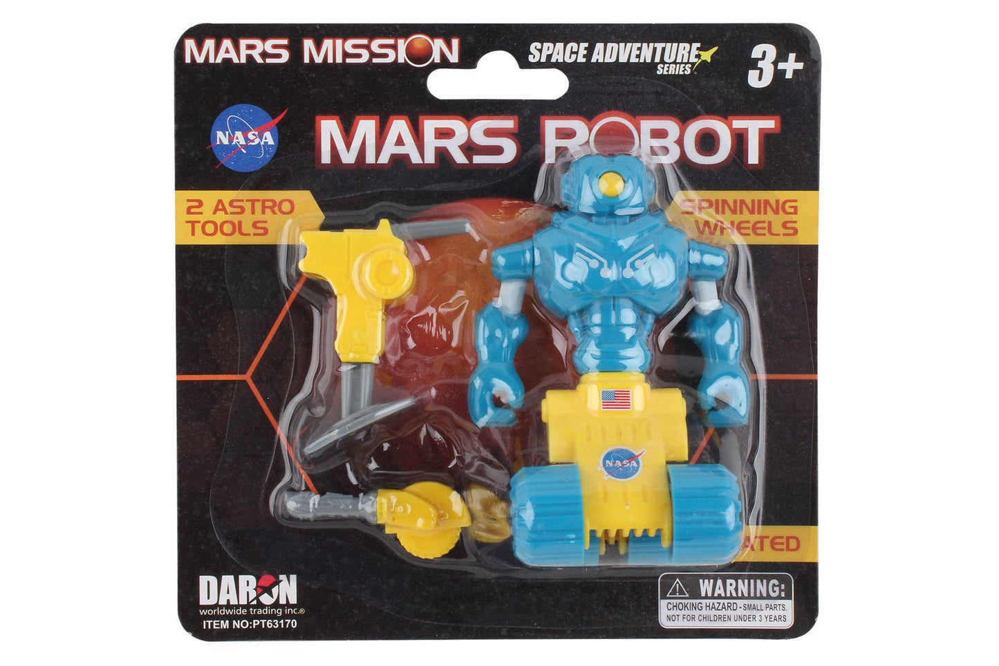 PT63170 Space Adventure Mars Mission Mars Robot w/2 accessor