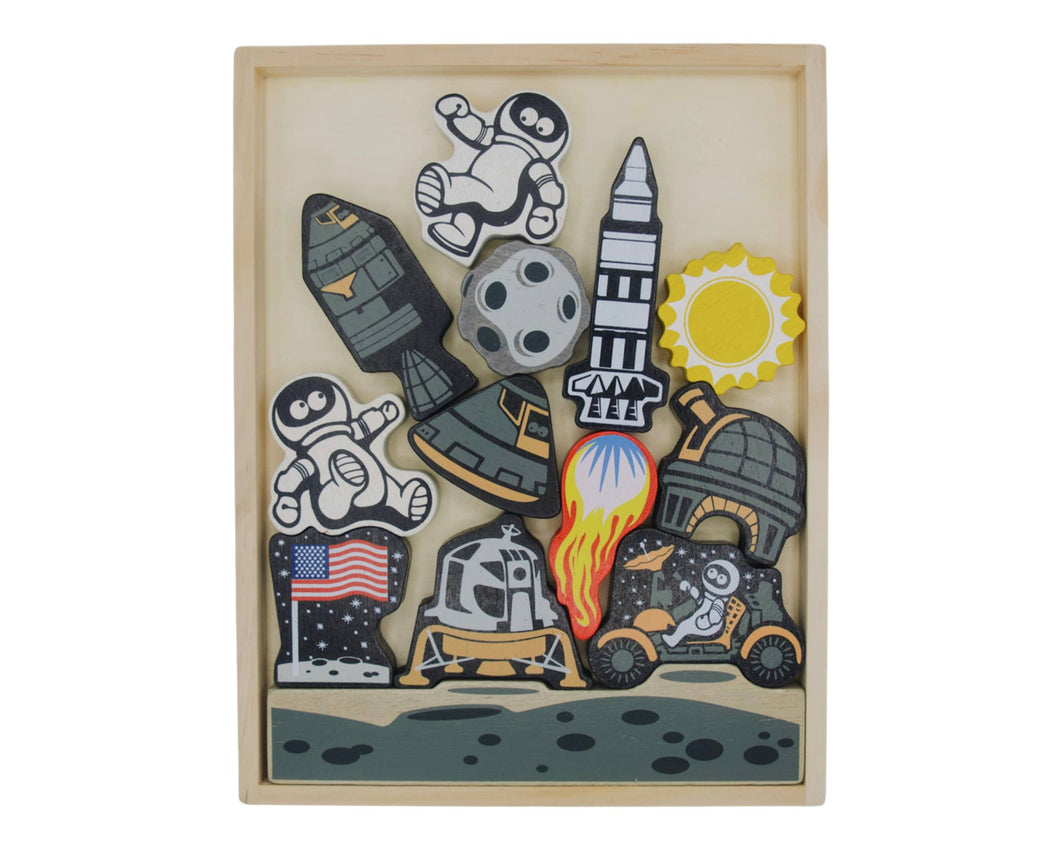 BeginAgain - Lunar Lander Balance Game & Playset