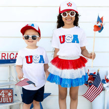 Load image into Gallery viewer, USA Patch Short Sleeve T-Shirt
