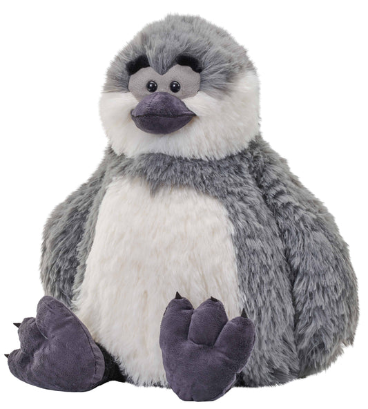Snuggleluvs Penguin weighted stuffed animal, 15 inches, soft black and white plush from Wild Republic