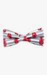 Appaman Bow Tie-Lobster Stripe with adjustable hook-and-eye closure, presented in gift box.