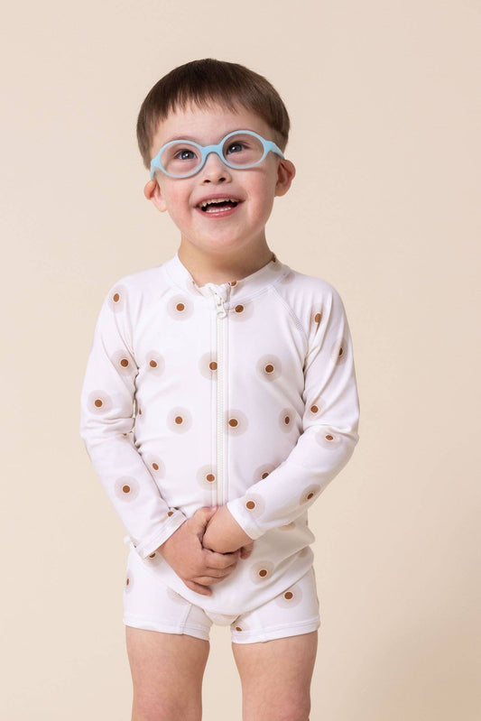 Boy's Zip Up Rashguard |Suns