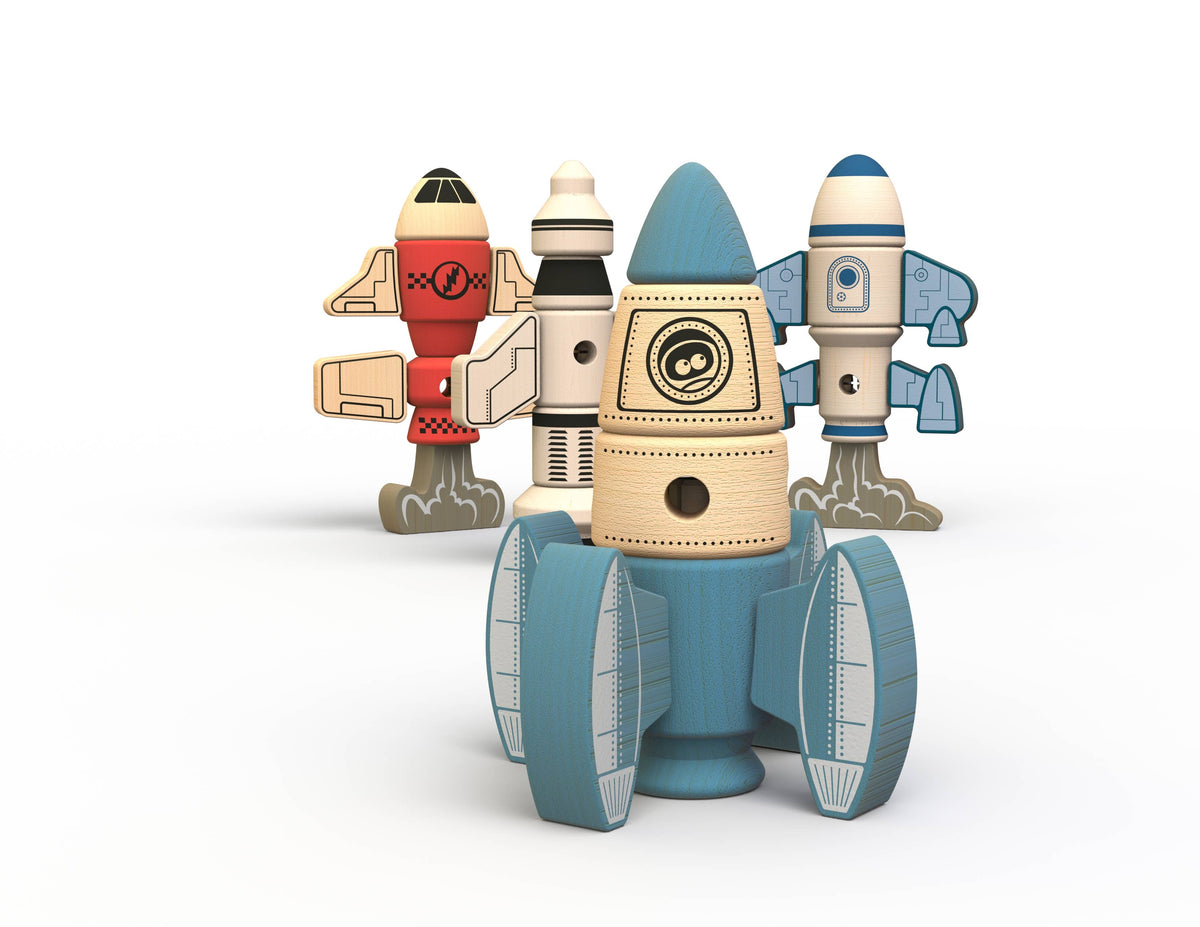 Tinker Totter Rockets - 31 Piece Character Playset