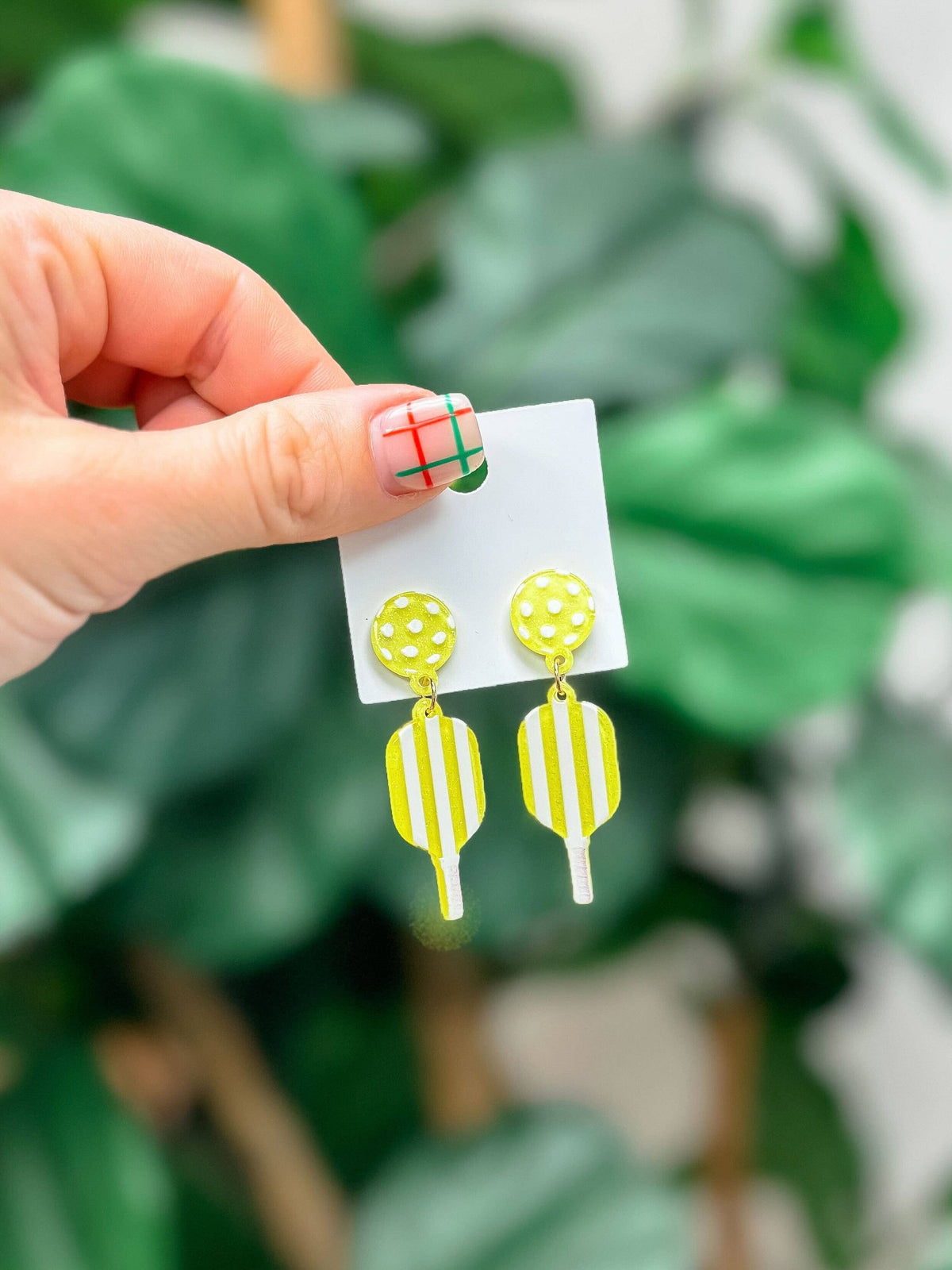 Pickleball Dangle Earrings