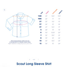 Load image into Gallery viewer, Scout LS Shirt-Blue Quail
