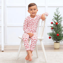 Load image into Gallery viewer, Tesa Babe, 2 pcs Pajama Set-Ho Ho Ho
