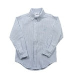 Carter Oxford Shirt in light blue seersucker by Saltwater Boys