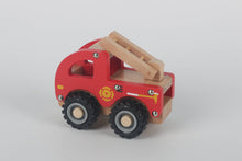 Load image into Gallery viewer, Birchwood Trading - Fire Truck Wooden Toy
