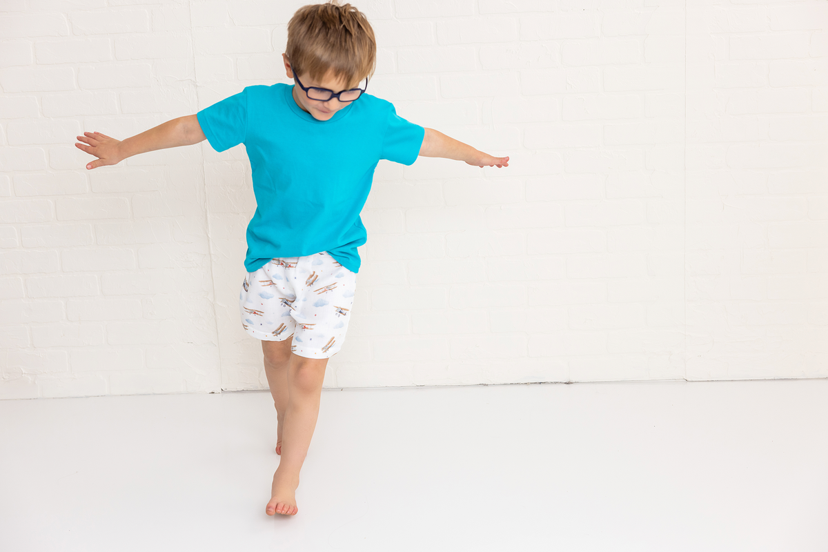 Just Plane Awesome Organic Muslin Shorts