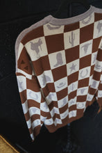 Load image into Gallery viewer, Wild Checkmate Sweater - Women&#39;s

