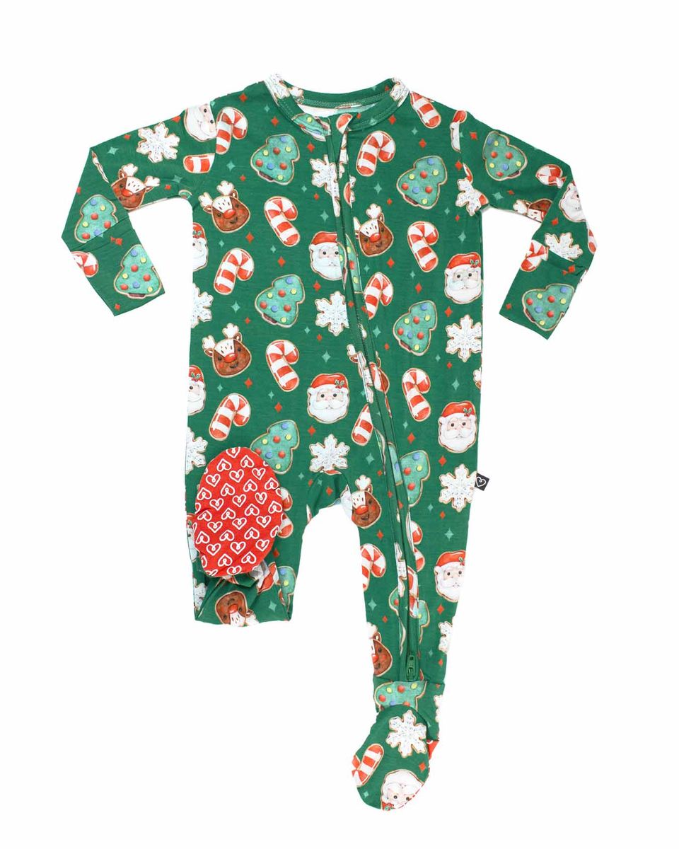 Dash Zippered Footie-Lev Baby