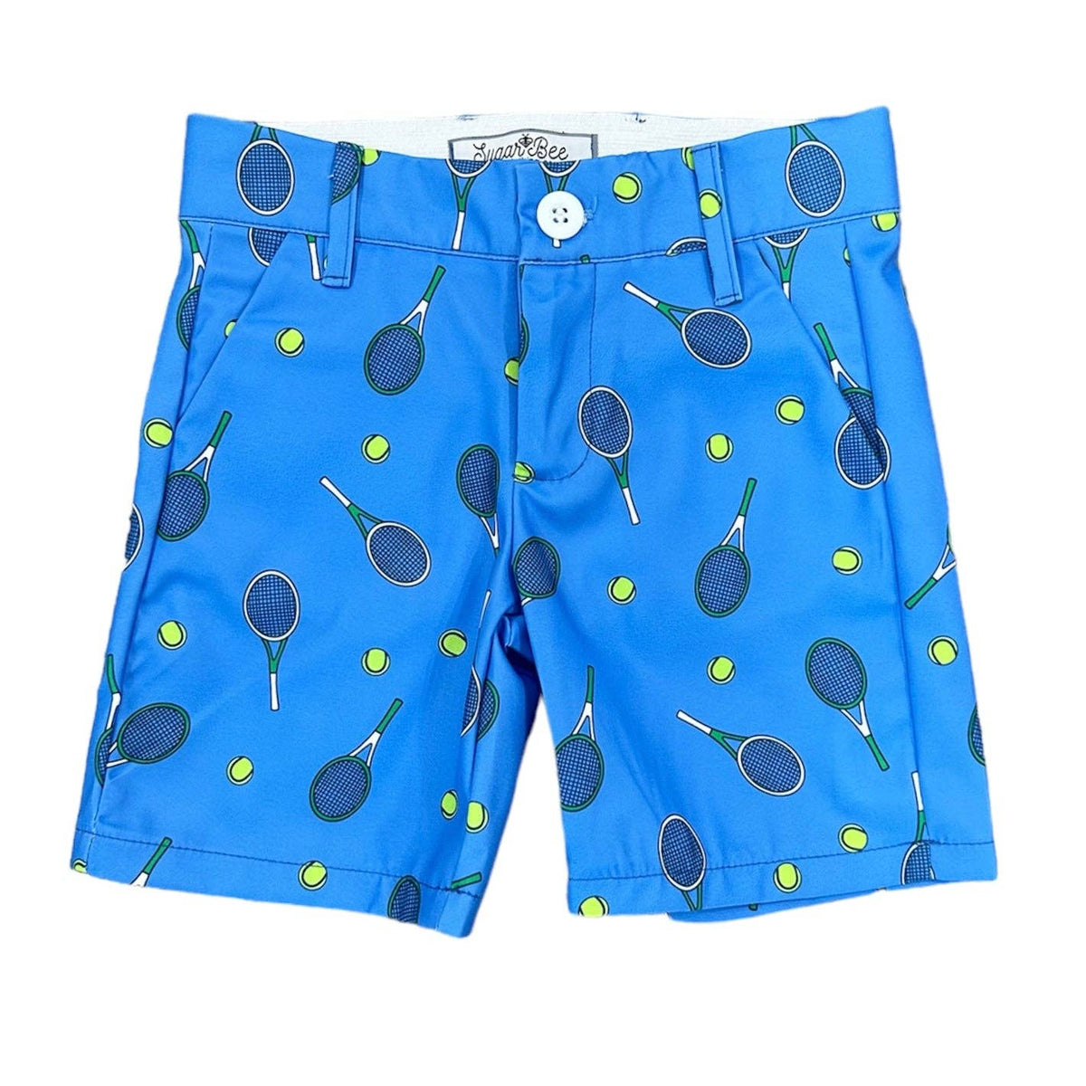 Boys French Blue Tennis Dress Short
