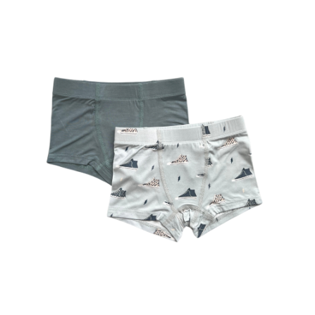 Baby Sprouts boxer brief set—elevated essentials in subtle, refined style
