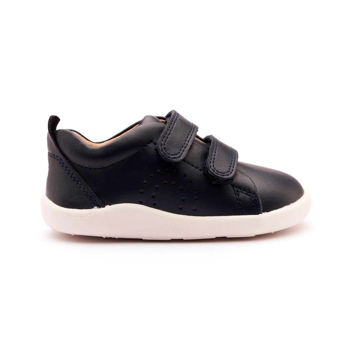 Little Tot Navy/White Sole (8056)