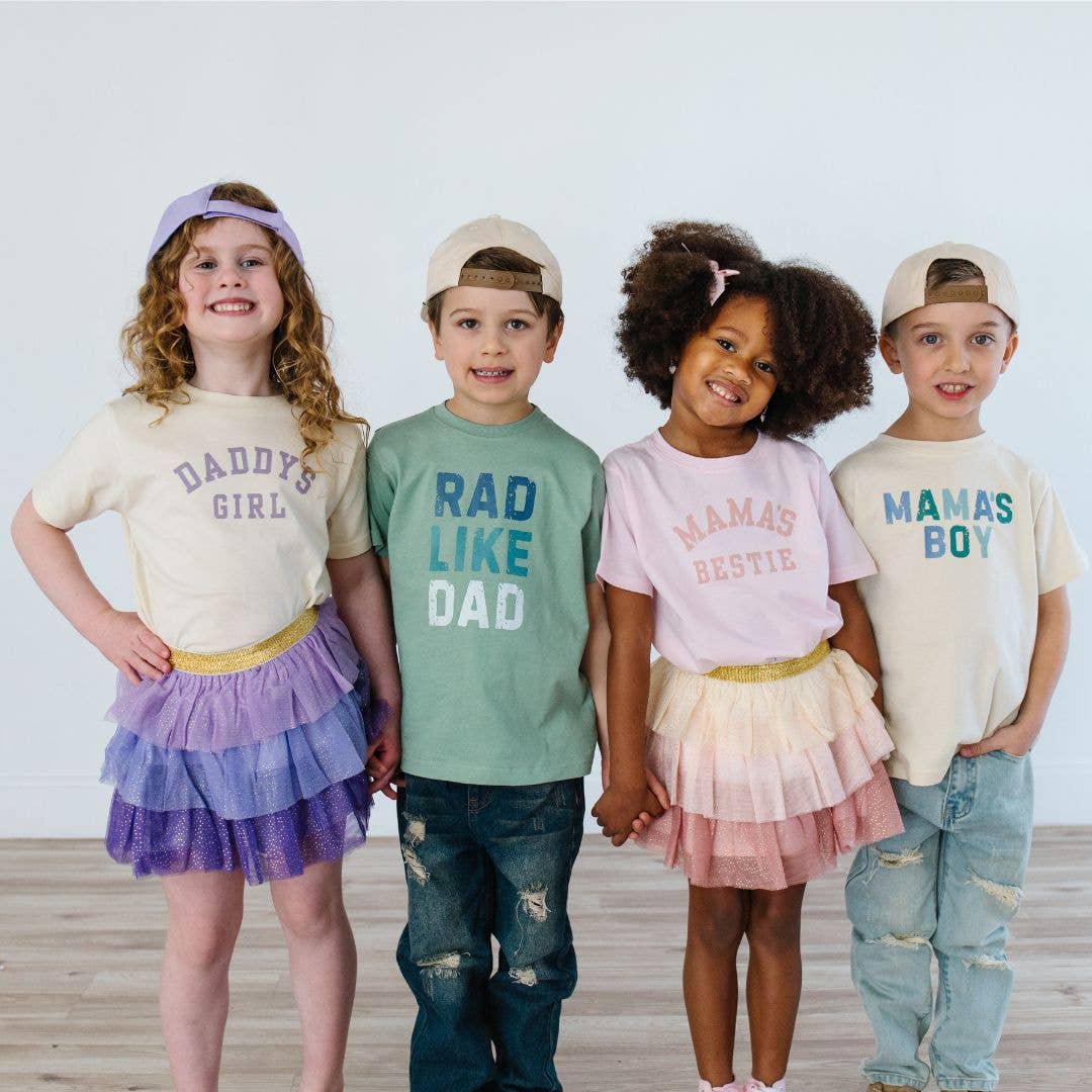 Rad Like Dad Short Sleeve T-Shirts-Sage