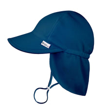 Load image into Gallery viewer, Green Sprouts - UPF 50+ Breathable Eco Flap Hat-Navy
