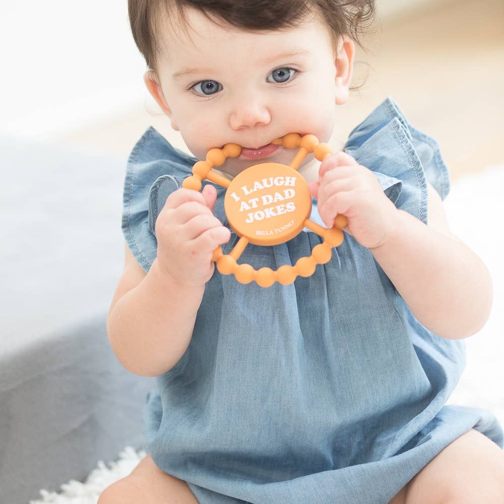 Happy Teether - I Laugh at Dad Jokes