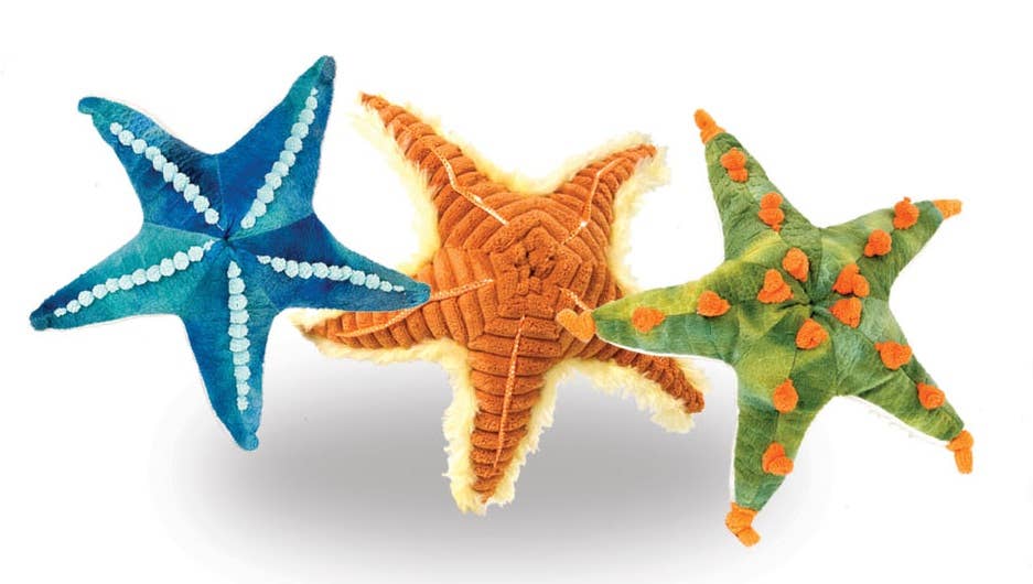 CK-Mini Starfish 8-inch plush toy by Wild Republic in assorted colors