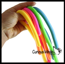 Load image into Gallery viewer, Curious Minds Toys - Nee Doh Noodlies 5 Stretchy Noodle Strings Fidget Toy - 13&quot;
