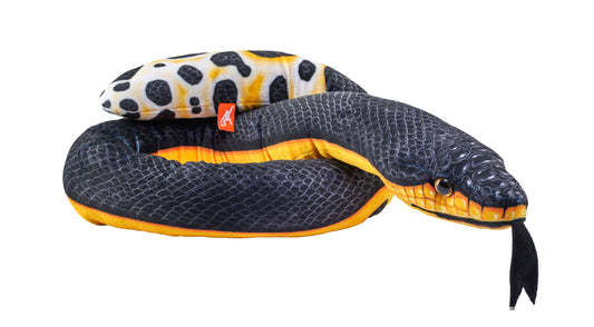Yellow Bellied Sea Snake 54" plush stuffed animal by Wild Republic