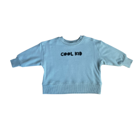 Boxy Sweatshirt - Cool Kid