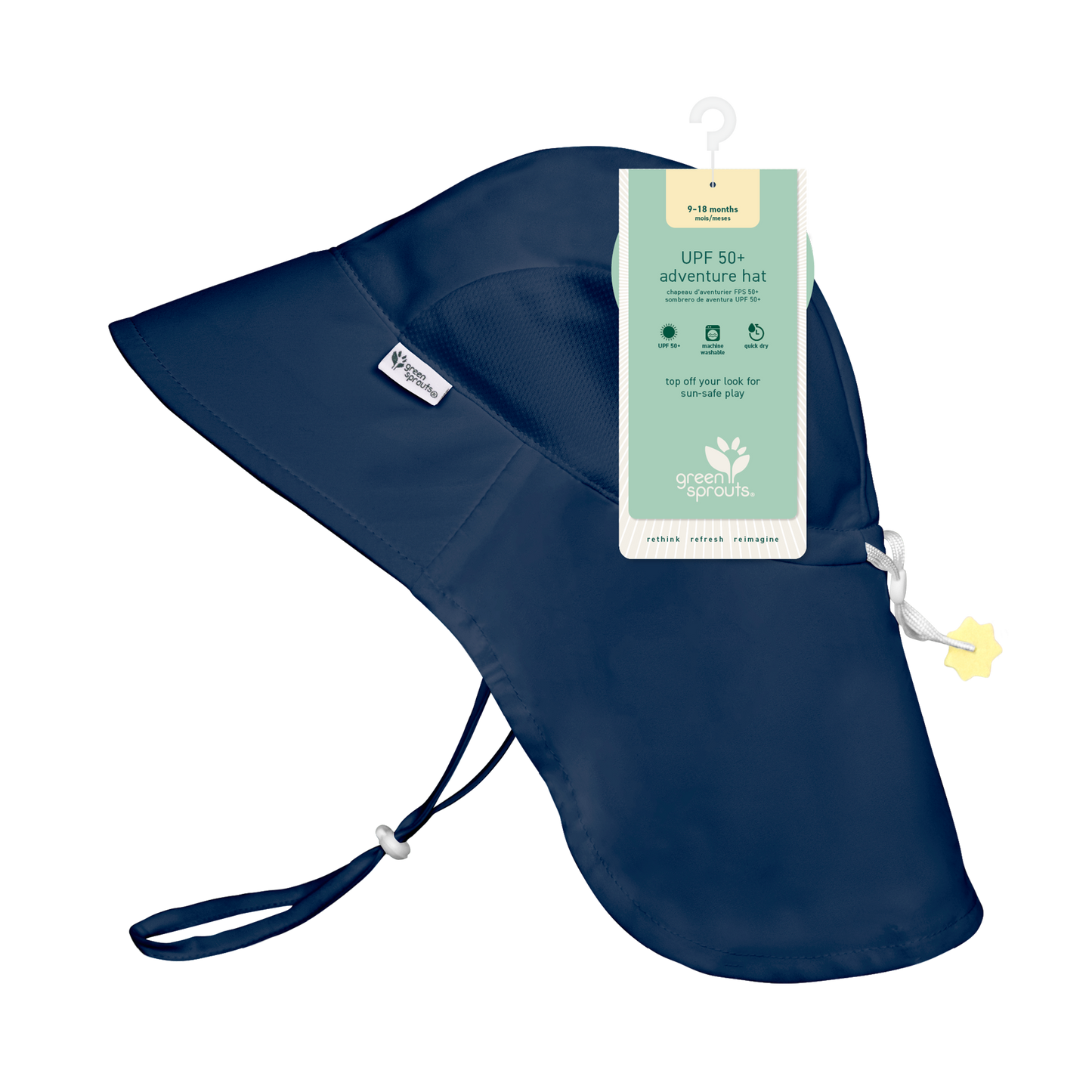 Adventure Sun Protection Hat - Navy
