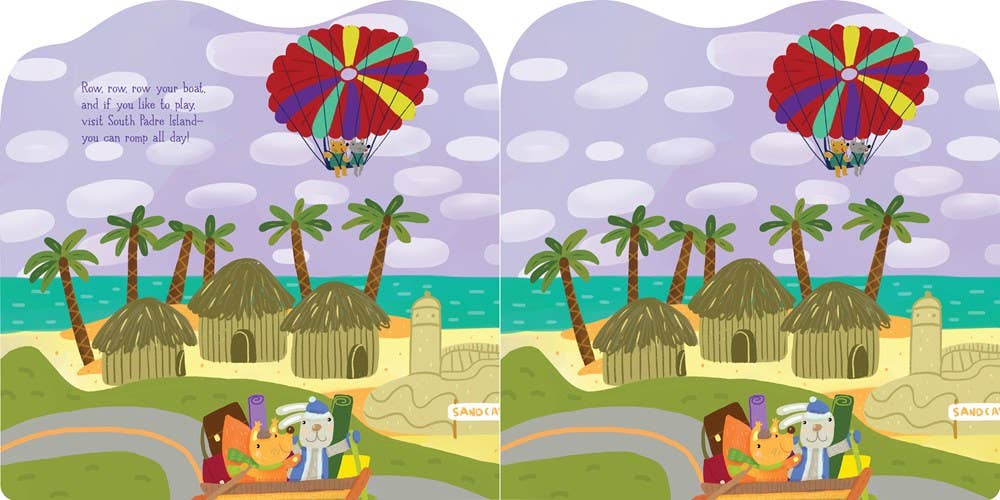 Row, Row, Row Your Boat in Texas - Kids' Book