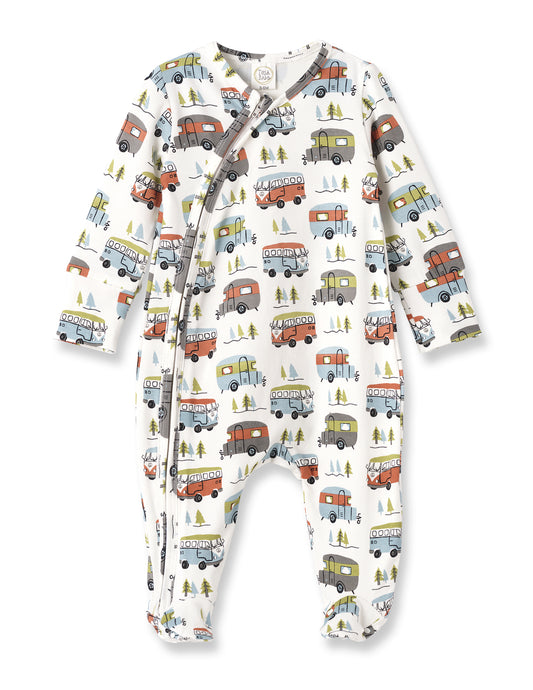 Tesa Babe, Zipper Romper-Happy Camper