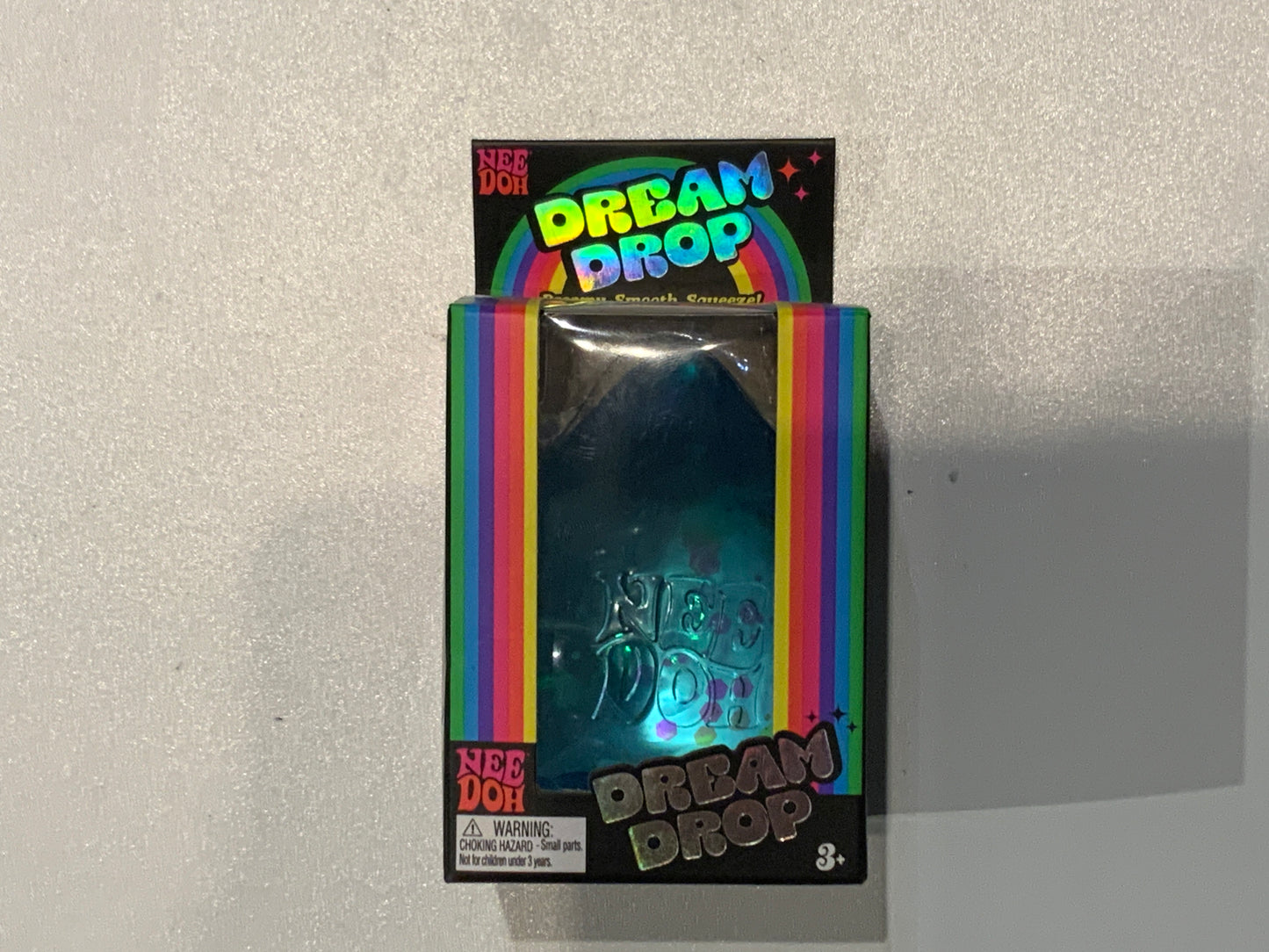 LV Dream Drop Needoh fidget toy by Schylling in refined design
