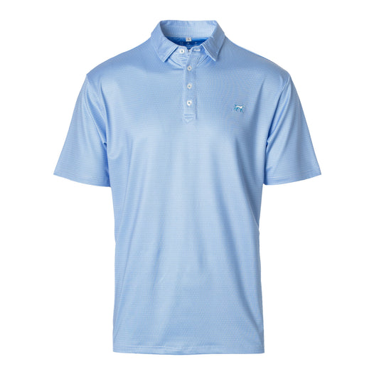 Fieldstone Diamond Polo - Light Blue