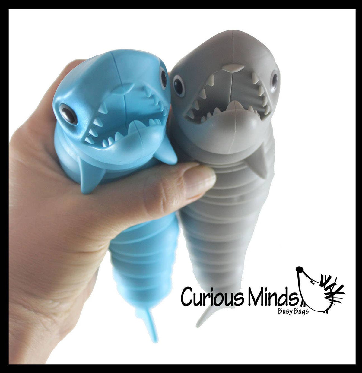 Shark Fidget - Large Wiggle Articulated Jointed Moving Toy