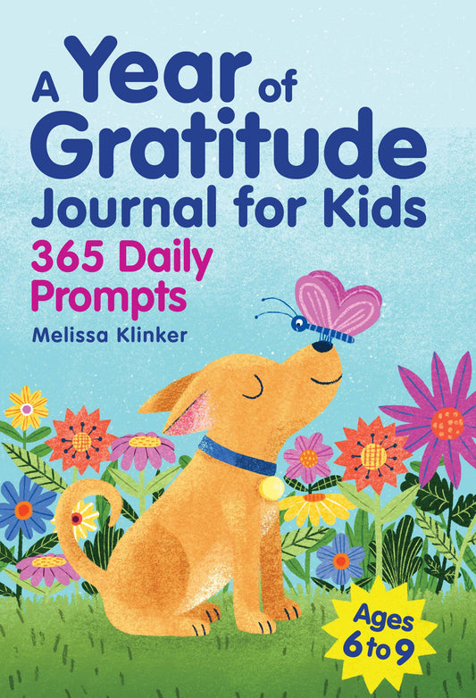 Year of Gratitude Journal for Kids by Sourcebooks with 365 daily prompts